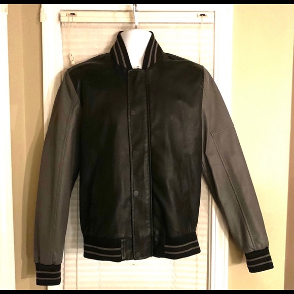 Guess Faux Leather Jacket NWOT